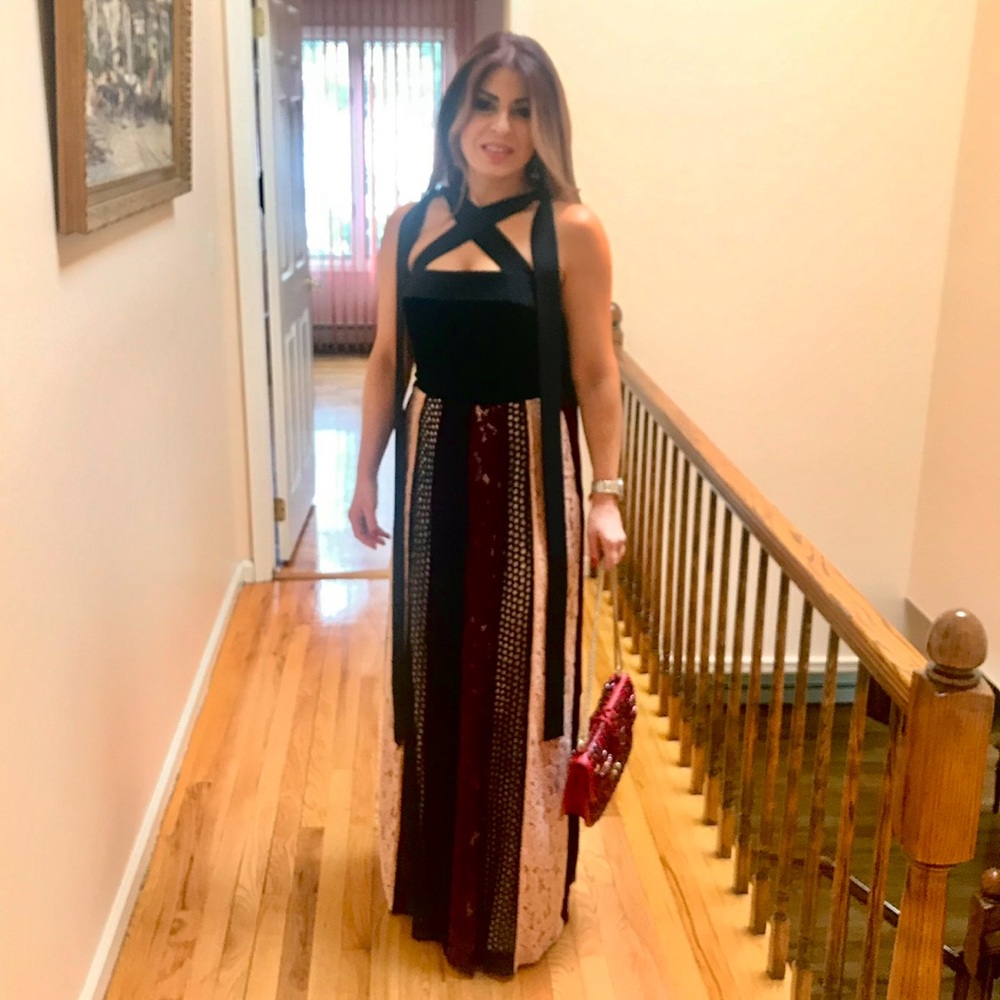 LANVIN Elegant Multicolor Evening Gown - Picture 3 of 3